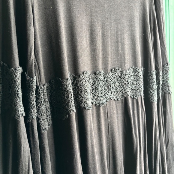 House of trends size medium black short dress or long tunic new nwt - Picture 8 of 9